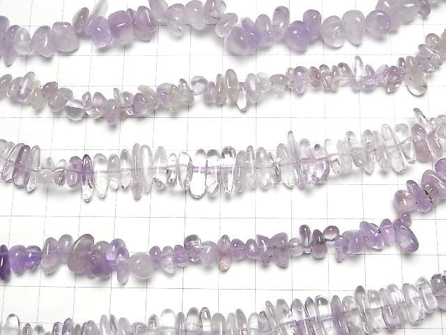 [Video] Lavender Amethyst Chips (Small Nugget) 1strand beads (aprx.34inch / 86cm)