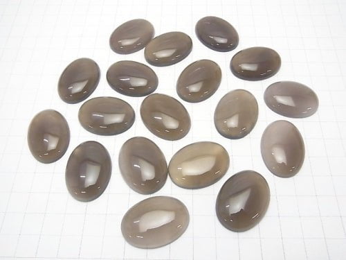 [Video] Gray Onyx AAA Oval Cabochon 30x22 mm 1pc $3.79!