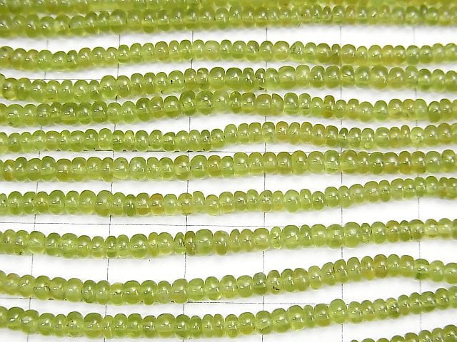 [Video] High Quality Idocrase Vesuvianite AAA Roundel 1strand beads (aprx.15inch/38cm)