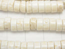 1strand $4.79! Magnesite   Rondelle (Tube )6x6x3mm 1strand beads (aprx.15inch/37cm)