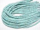 1strand $4.79! Magnesite Turquoise  Rondelle (Heishi )6x6x3mm 1strand beads (aprx.15inch/38cm)
