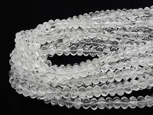[Video] Crystal AAA - Pumpkin Shape 10 x 10 x 6 mm half or 1 strand beads (aprx.15 inch / 38 cm)