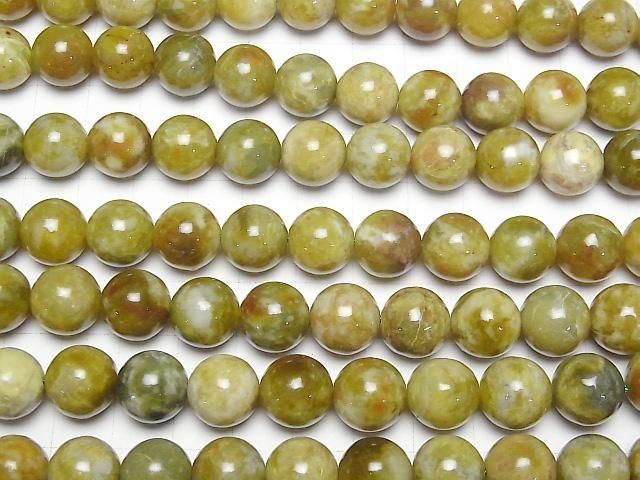[Video]Serpentine Round 12mm half or 1strand beads (aprx.15inch/36cm)