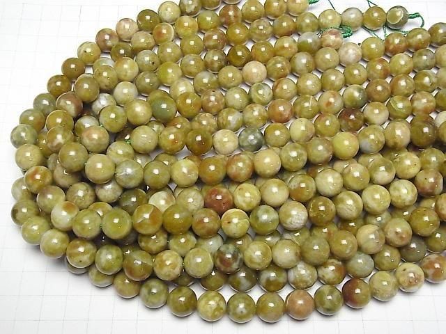 [Video]Serpentine Round 12mm half or 1strand beads (aprx.15inch/36cm)