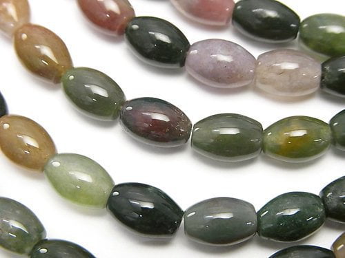 Agate, Rice Gemstone Beads