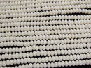 1strand $7.79! White Coral Rondelle 5 x 5 x 3 mm 1strand beads (aprx.15 inch / 38 cm)