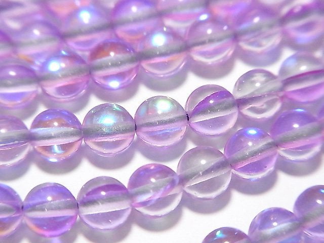 Luna Flash, Round Synthetic & Glass Beads