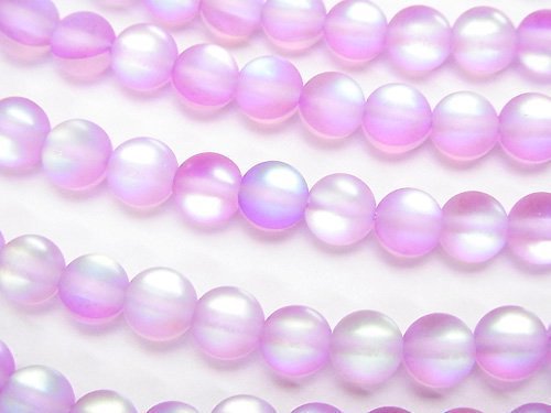 Luna Flash, Round Synthetic & Glass Beads