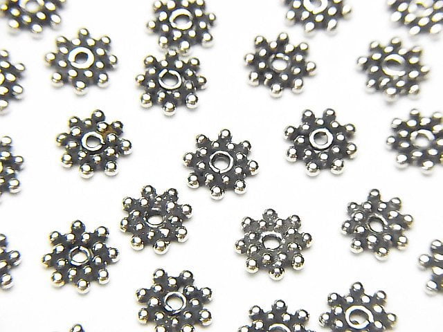 Roundel, Silver Metal Beads & Findings