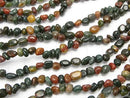 1strand $3.79! Indian Agate Small Size Nugget 1strand beads (aprx.15inch / 37cm)