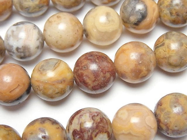 [Video] Crazy Lace Agate Round 12mm half or 1strand beads (aprx.15inch/37cm)