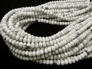 1strand $6.79! Howlite Magnesite  Rondelle 6x6x4 1strand beads (aprx.15inch/38cm)