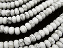 1strand $9.79! Howlite Magnesite  Rondelle 10x10x6 1strand beads (aprx.15inch/38cm)