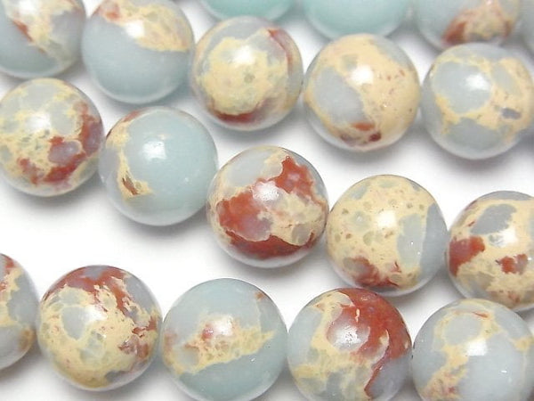 Kaolinite, Round Gemstone Beads