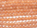 1strand $11.79! Tanzania Sunstone AAA - Round 4mm 1strand beads (aprx.15inch / 38cm)