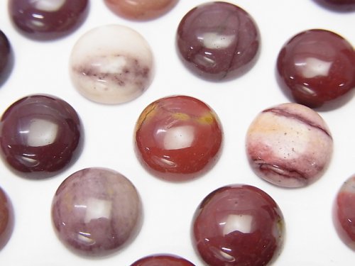 Cabochon, Mookaite Gemstone Beads