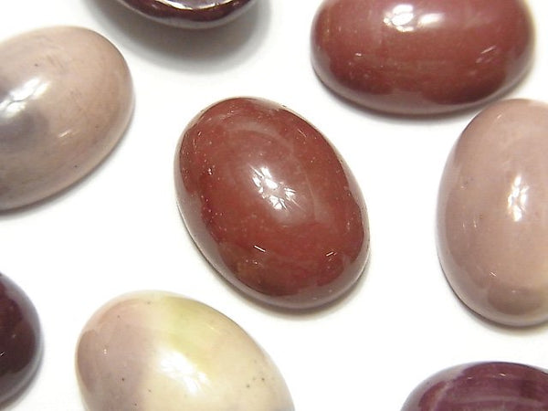 Cabochon, Mookaite Gemstone Beads