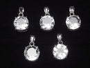 [Video] High Quality Crystal AAA Brilliant Cut 10 x 10 x 7 mm Pendant Silver 925