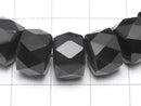 [Video]High Quality! Onyx AAA Faceted Button Rondelle 12x12x8mm Bracelet