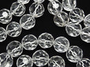 [Video] High Quality! Crystal AAA 32 Faceted Round 14 mm 1strand (Bracelet)