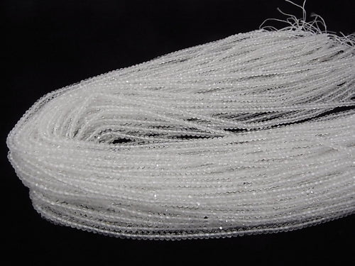 [Video] High Quality! 1strand $9.79! Crystal AA ++ Faceted Button Rondelle 3 x 3 x 2 mm 1 strand beads (aprx.15 inch / 37 cm)
