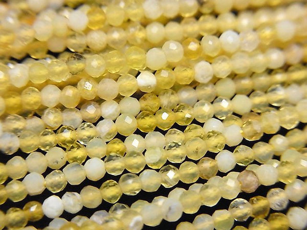 Faceted Round, Opal Gemstone Beads