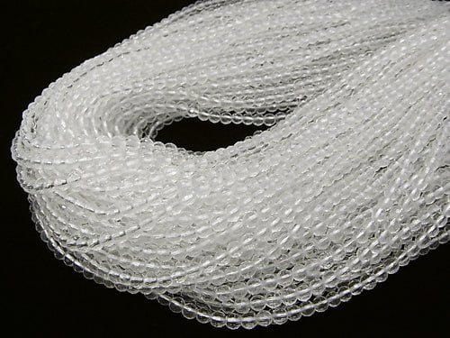 [Video] 1strand $9.79! Crystal AAA 128 Faceted Round 4 mm 1strand beads (aprx.15 inch / 37 cm)