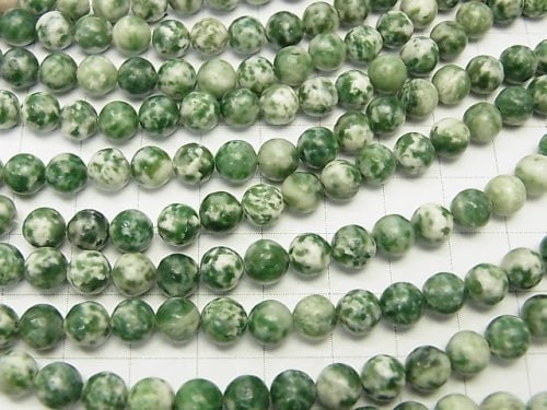 1strand $3.79! Saussurite Round 6mm 1strand beads (aprx.15inch/36cm)