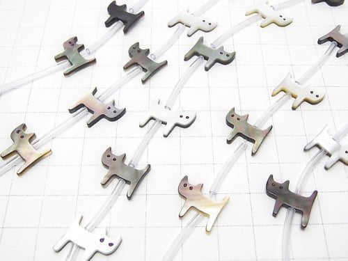 [Video] High Quality Black Shell (Black-lip Oyster) AAA Cat Shape [11x9][14x12] half or 1strand (Approx 14pcs)