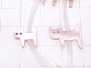 [Video] High Quality Pink Shell AAA Cat Shape [11x9][14x12] half or 1strand (Approx 12pcs )