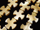 Cross, Mother of Pearl (Shell Beads) Pearl & Shell Beads