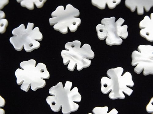 Clover, Mother of Pearl (Shell Beads) Pearl & Shell Beads