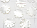 High quality White Shell (Silver-lip Oyster) Clover 10x10x1.5 4pcs $4.79!