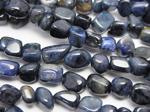 Dumortierite, Nugget Gemstone Beads