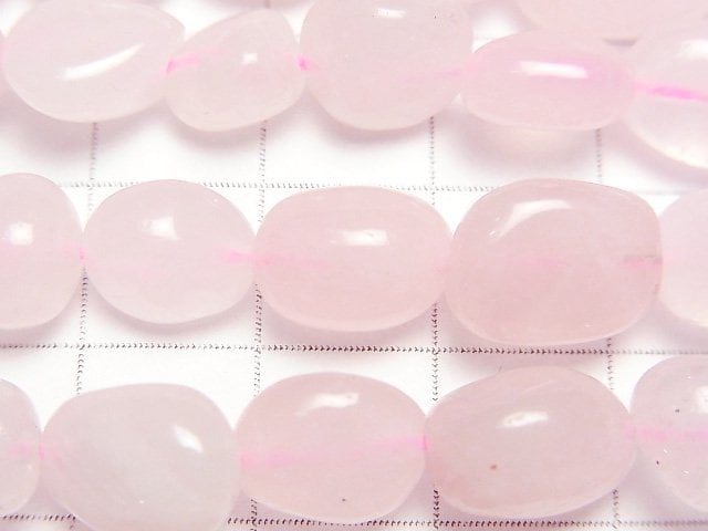 [Video]Rose Quartz AA++ Nugget 1strand beads (aprx.15inch/37cm)