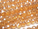 Faceted Round, Flash Crystal Gemstone Beads