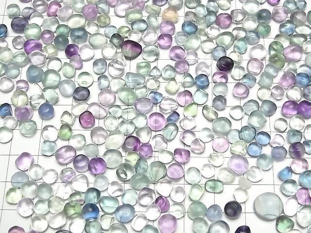 Multicolor Fluorite AAA - Undrilled Small Nuggets, 100 grams