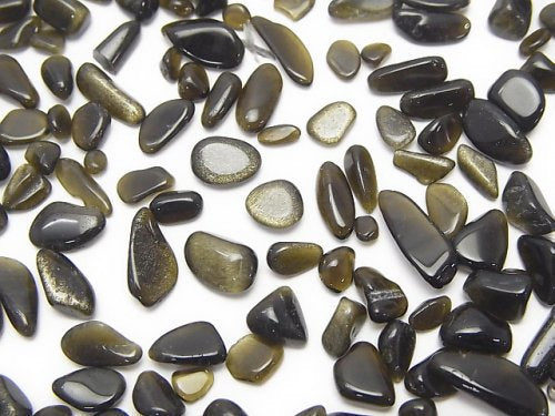 Chips, Obsidian, Undrilled Gemstone Beads