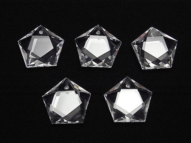 [Video] High Quality!  Crystal Quartz AAA Five-Pointed Star 20x21mm 1pc