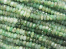 Emerald, Roundel Gemstone Beads
