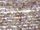 1strand $7.79! Cacoxenite  in Amethyst AA++ Chips (Small Nugget ) 1strand beads (aprx.33inch/84cm)