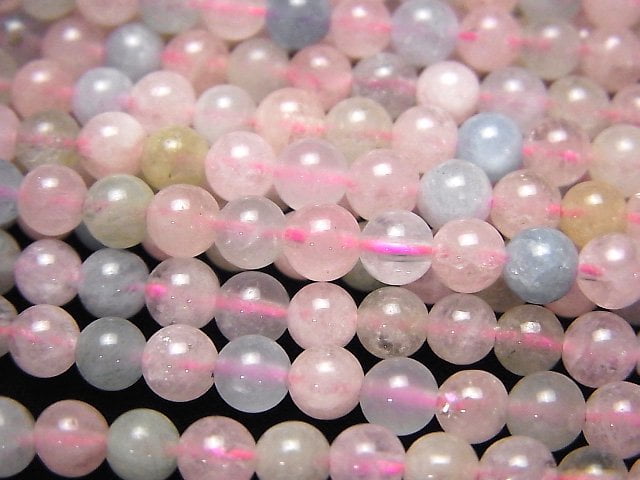 Mixed Stone, Round Gemstone Beads