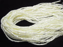 Mother of Pearl MOP White Tube 3x3x3mm 1strand beads (aprx.15inch / 38cm)
