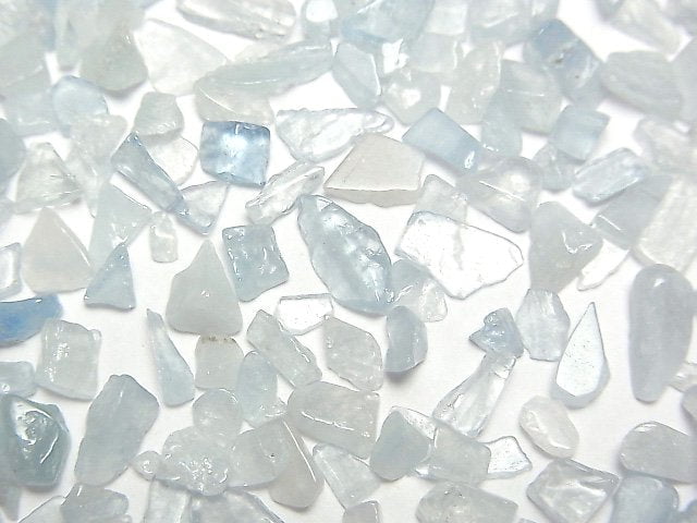 Aquamarine AA++ Undrilled Chips [Small] 100g
