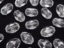 [Video]High Quality! Crystal AAA Star Faceted Rice 14x10x10mm [Drilled Hole] 5pcs