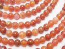 Fire Agate  Round 6mm 1strand beads (aprx.15inch/38cm)