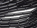 [Video]Onyx Tube 13x4x4mm 1strand beads (aprx.15inch/36cm)