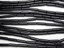 [Video]Onyx Tube 13x4x4mm 1strand beads (aprx.15inch/36cm)