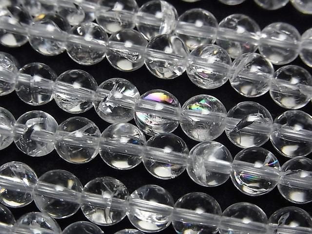 [Video]Iris Quartz AAA Round 6mm half or 1strand beads (aprx.15inch/37cm)