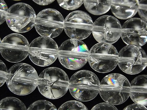 Rainbow Crystal Quartz, Round Gemstone Beads